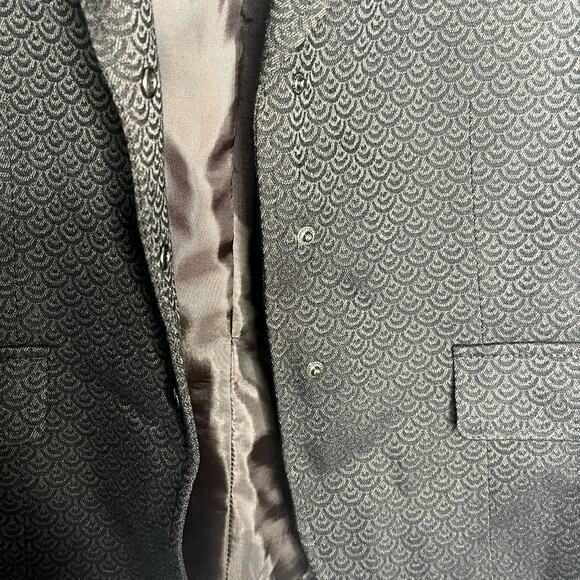 Tahari Arthur S. Levine‎ Womens Snap Button Blazer Jacket Size 6 Brown Black - Picture 5 of 7